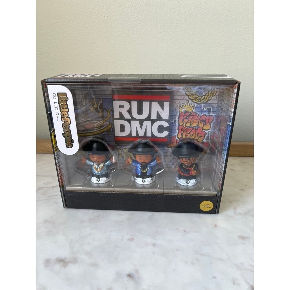 Fisher-Price Little People Collector RUN DMC Set with Run, Jam Master J and DMC